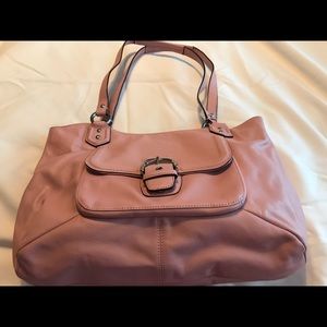Coach Light Pink Leather Purse - Like New